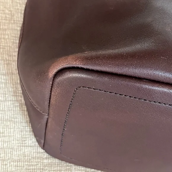 Vintage Coach B2D-9623 Legacy West Hobo shoulder bag brown leather - Picture 11 of 13